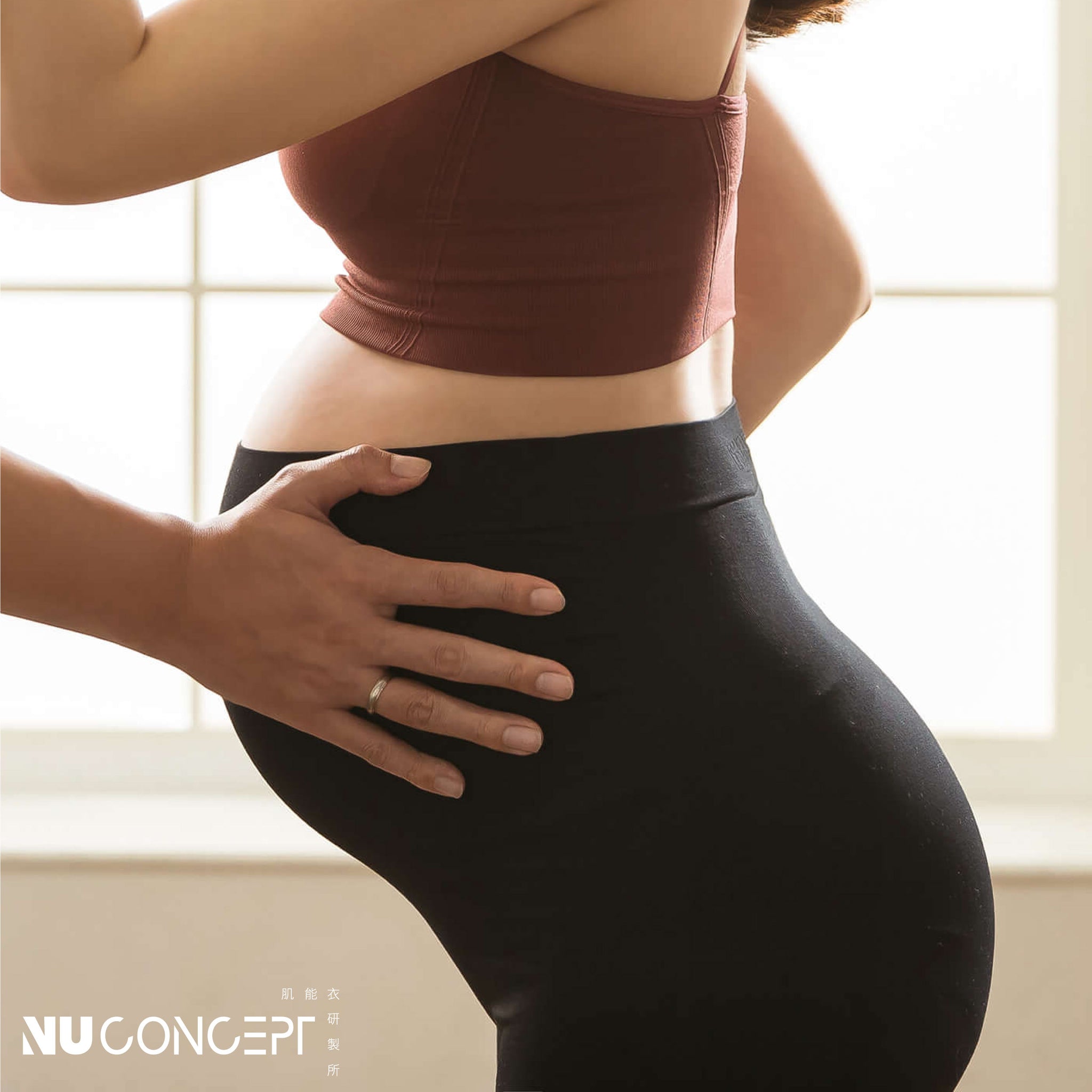 FIR美敷肌能孕婦壓力褲，產前維持體態，產後回復美型，最適孕婦日常與運動穿著