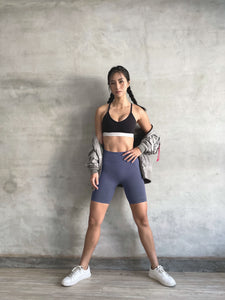 NU Concept 肌能衣研製所 FIR 美敷肌能壓力褲－五分-沉澱藍，能改善微循環的魔力褲！